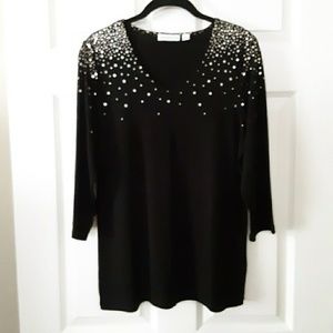 Susan Graver long Sleeve top .